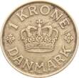 Dänemark 1 Krone 1929 N Christian X. vf