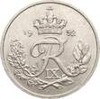 Dänemark 25 Øre 1952 Friedrich IX. xf