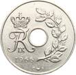 Dänemark 25 Øre 1966 Friedrich IX. unc