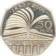 Großbritannien 50 Pence 2000 Elisabeth II. proof