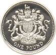 Großbritannien One Pound 2003 Elisabeth II. proof