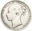 Großbritannien One Shilling 1868 Victoria f-vf