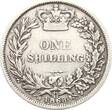 Großbritannien One Shilling 1868 Victoria f-vf