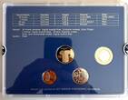 Norwegen ab 50 Øre 2011 Harald V., Jahressatz 2009 mit 3 Münzen und 1 Medaille, sehr selten! Proof