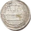 Abbasiden Dirham Madinat al-Salam Al-Rasud (786-809 n. Chr.) VF+