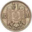 Rumänien 10 Lei 1930 Carol II. VF