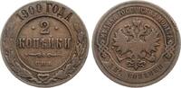 Russland 2 Kopeken 1900 SPB Nikolaus II., 1894-1917 ss- 23.41 元  ＋  156.04 元 运费