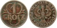 Polen 1 Grosz 1938 2. Republik ss 2.32 US$  +  23.23 US$ shipping