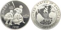 USA Half Dollar 1995 Baseball stgl 11.56 US$  +  23.12 US$ shipping