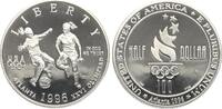 USA Half Dollar 1996 S Frauenfussball stgl 63.59 US$  +  23.12 US$ shipping