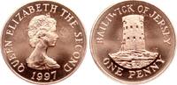 Jersey 1 Penny 1997 Elisabeth II., 1952-2022 stgl 3.47 US$  +  23.12 US$ shipping