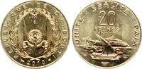 Dijbouti 20 Francs 2010 Republik fstgl 9.25 US$  +  23.12 US$ shipping