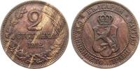 Bulgarien 2 Stotinki 1912 Ferdinand I. 1887-1908 als Zar fvz