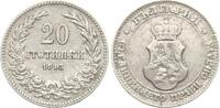 Bulgarien 20 Stotinki 1912 Ferdinand I. 1887-19018, als Fürst VF