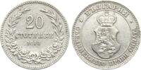 Bulgarien 20 Stotinki 1913 Ferdinand I. 1887-19018, als Zar VF