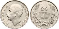 Bulgarien 20 Lewa 1940 Boris III. 1918-1943 vz 5.20 US$  +  23.12 US$ shipping