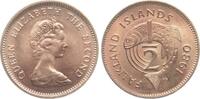 Falkland Inseln 1/2 Penny 1980 Elisabeth II., 1952-2022, Lachs vz-stgl 23.41 元  ＋  156.04 元 运费