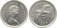 Falkland Inseln 5 Pence 1998 Elisabeth II., Albatros vz+ 23.41 元  ＋  156.04 元 运费