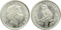 Gibraltar 5 Pence 2000 Elisabeth II vz 15.60 元  ＋  156.04 元 运费
