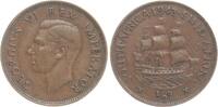 S&uuml;dafrika 1 Penny 1943 Georg VI. fvz/vz 4.62 US$  +  23.12 US$ shipping