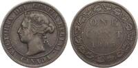 Kanada 1 Cent 1893 Victoria, 1837-1901 ss- 5.78 US$  +  23.12 US$ shipping