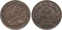 Kanada 1 Cent 1920 Georg V., 1911-1936 ss+ 3.47 US$  +  23.12 US$ shipping