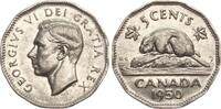 Kanada 5 Cents 1950 Georg VI., 1937-1951 vz 23.41 元  ＋  156.04 元 运费