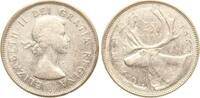 Kanada 25 Cent 1964 Elisabeth II., 1952-2022 ss 10.45 US$  +  23.23 US$ shipping