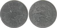 B&ouml;hmen und M&auml;hren 20 Heller 1942 fvz 9.29 US$  +  23.23 US$ shipping