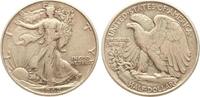 USA Halv Dollar 1942 Walking Liberty ss 34.84 US$  +  23.23 US$ shipping
