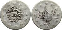 T&uuml;rkei/Osmanisches Reich 2 Kurus 1893 Abd&uuml;lhamid II., 1876-1909 ss 13.94 US$  +  23.23 US$ shipping