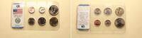 USA Cent & Dollar ab 2001 Blister mit 6 Kursm&uuml;nzen stgl 8.13 US$  +  23.23 US$ shipping