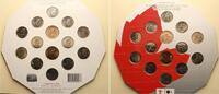 Canada Cents & Dollar ab 2007 Elisabeth II., 1952-2022, Blister mit 14 K... 29.04 US$  +  23.23 US$ shipping
