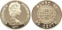 Solomonen 20 Cents 1977 Elisabeth II. stgl 4.65 US$  +  23.23 US$ shipping