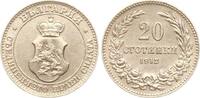 Bulgarien 20 Stotinki 1912 Ferdinand I. 1887-19018, als Zar fvz 3.48 US$  +  23.23 US$ shipping