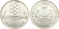 Singapur 5 Dollars on the 7th Asia Games in Singapore -