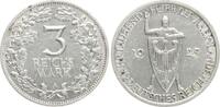 Weimarer Repuplik 3 Mark Rheinlandfeier (1000 Jahre) -
