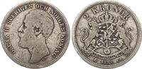 Schweden 2 Kronor Oscar II. -