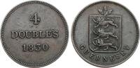 4 Doubles 1830 Guernsey William IV. fvz
