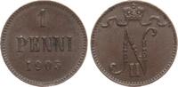 Finnland 1 Penn Nikolaus II (Russland) -