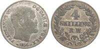 Dänemark 4 Skilling RM Frederik VII. -