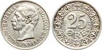 25 Øre 1912 Dänemark Frederik VIII vz