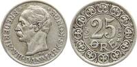 25 Øre 1911 Dänemark Frederik VIII ss