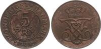 Dänemark 5 Øre Frederik VIII -