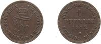 Mecklenburg-Schwerin 1 Pfennig Friedrich Franz II. 1842-1883 -