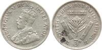 Südafrika 3 Pence Georg V. -