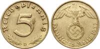 Deutschland, III. Reich 5 Pfennige -
