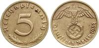 Deutschland, III. Reich 5 Pfennige -
