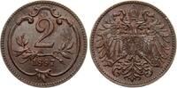 Österreich 2 Heller Franz Josef I., Haus Habsburg -