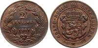 Luxembourg 2,5 Centimes Adolph von Nassau, 1890 - 1905 -